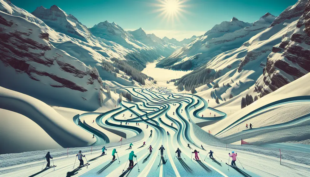 Tracing the Origins: The Development of Iconic Swiss Ski Routes