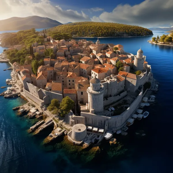 Korčula: Where Crystal Clear Waters Meet Verdant Vineyards